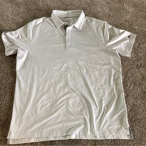 Nike Golf Shirt Mens Polo L Dri-Fit Standard Fit Gray Short Sleeve Warwick Hills